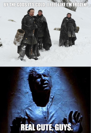 Illustration for article titled Star Wars vs. Game of Thrones is basically the new best thing ever